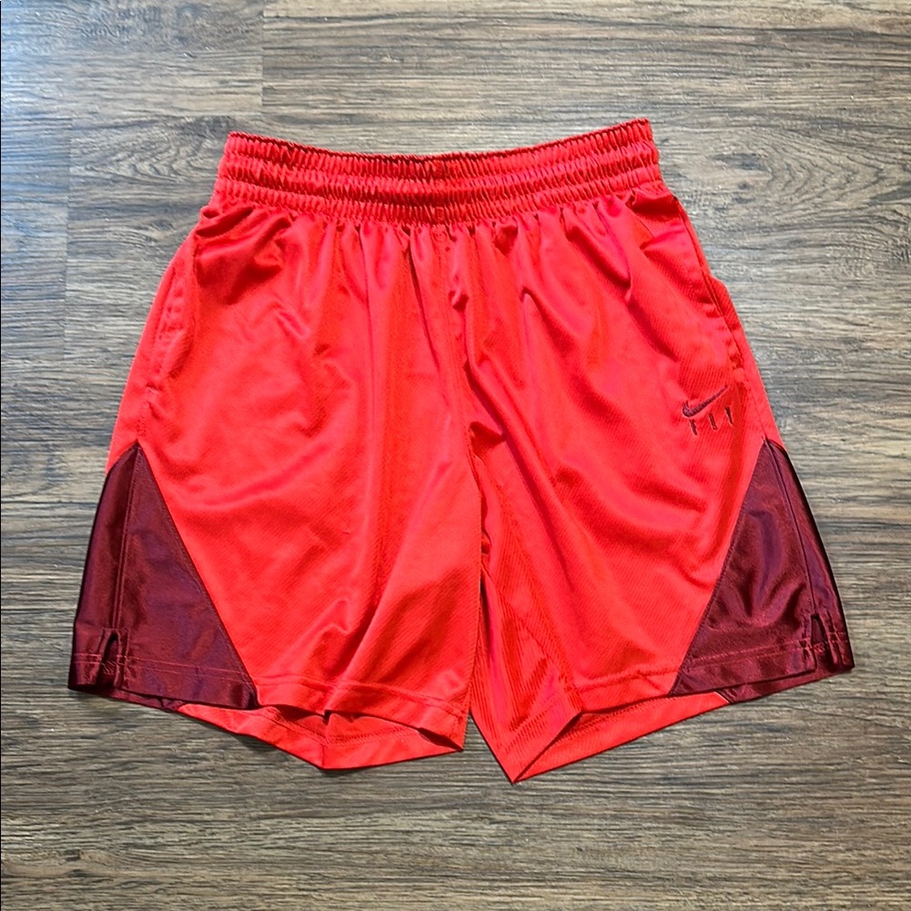 Nike Red Basketball Performance Shorts
